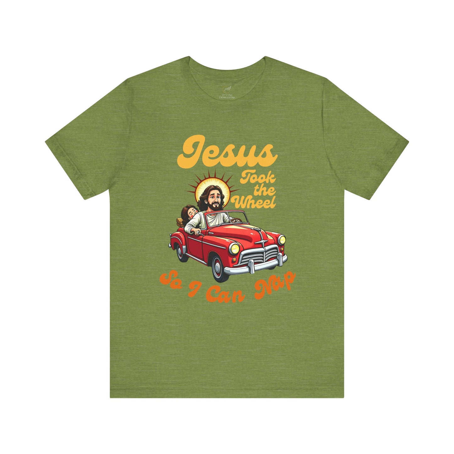 Jesus Took the  Wheel Retro