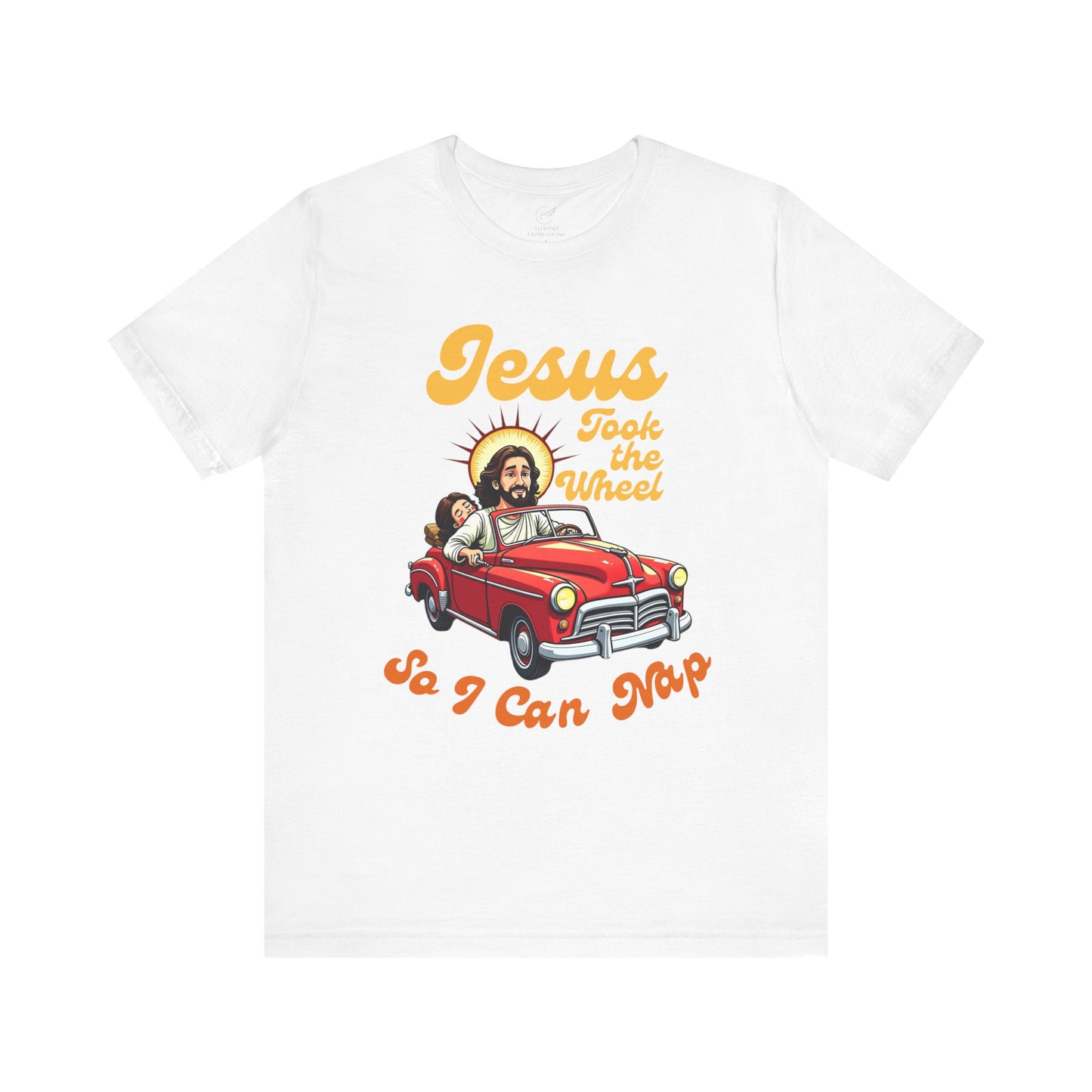 Jesus Took the  Wheel Retro