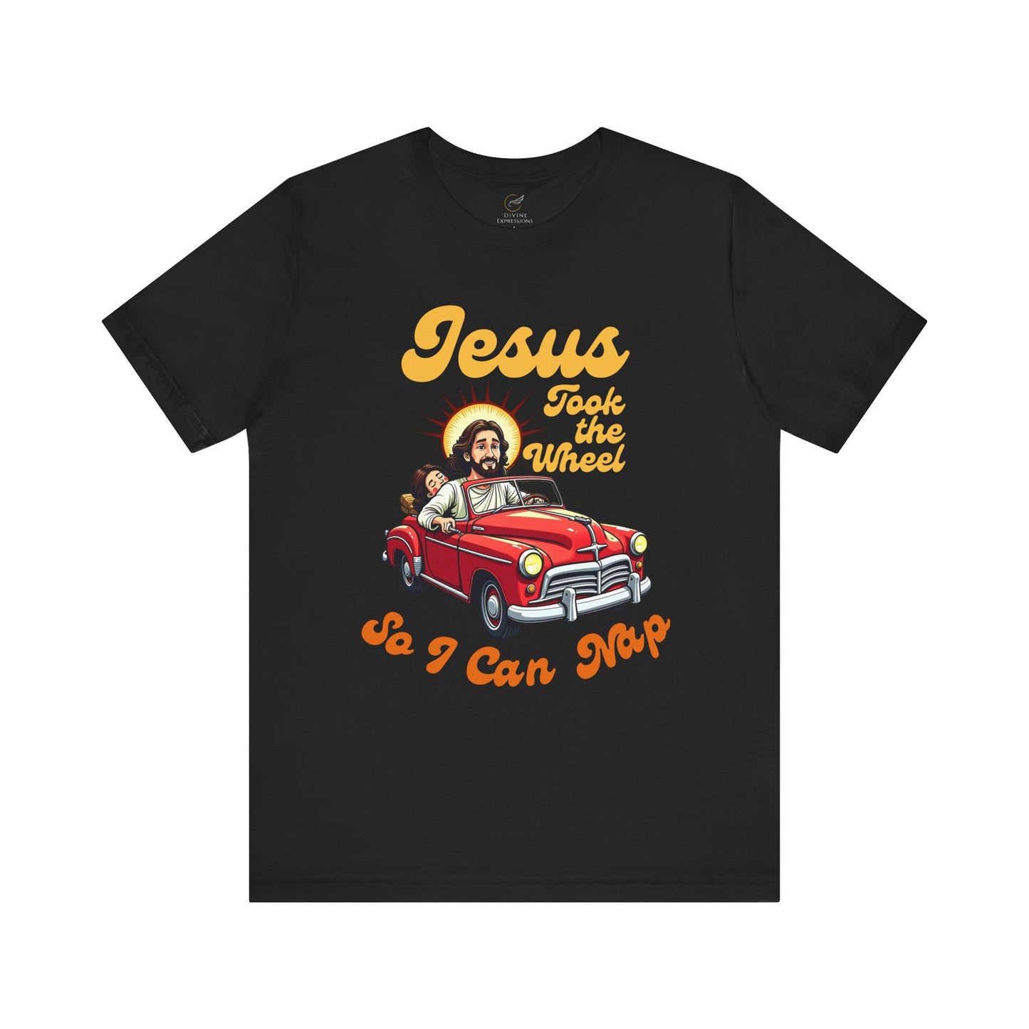 Jesus Took the  Wheel Retro