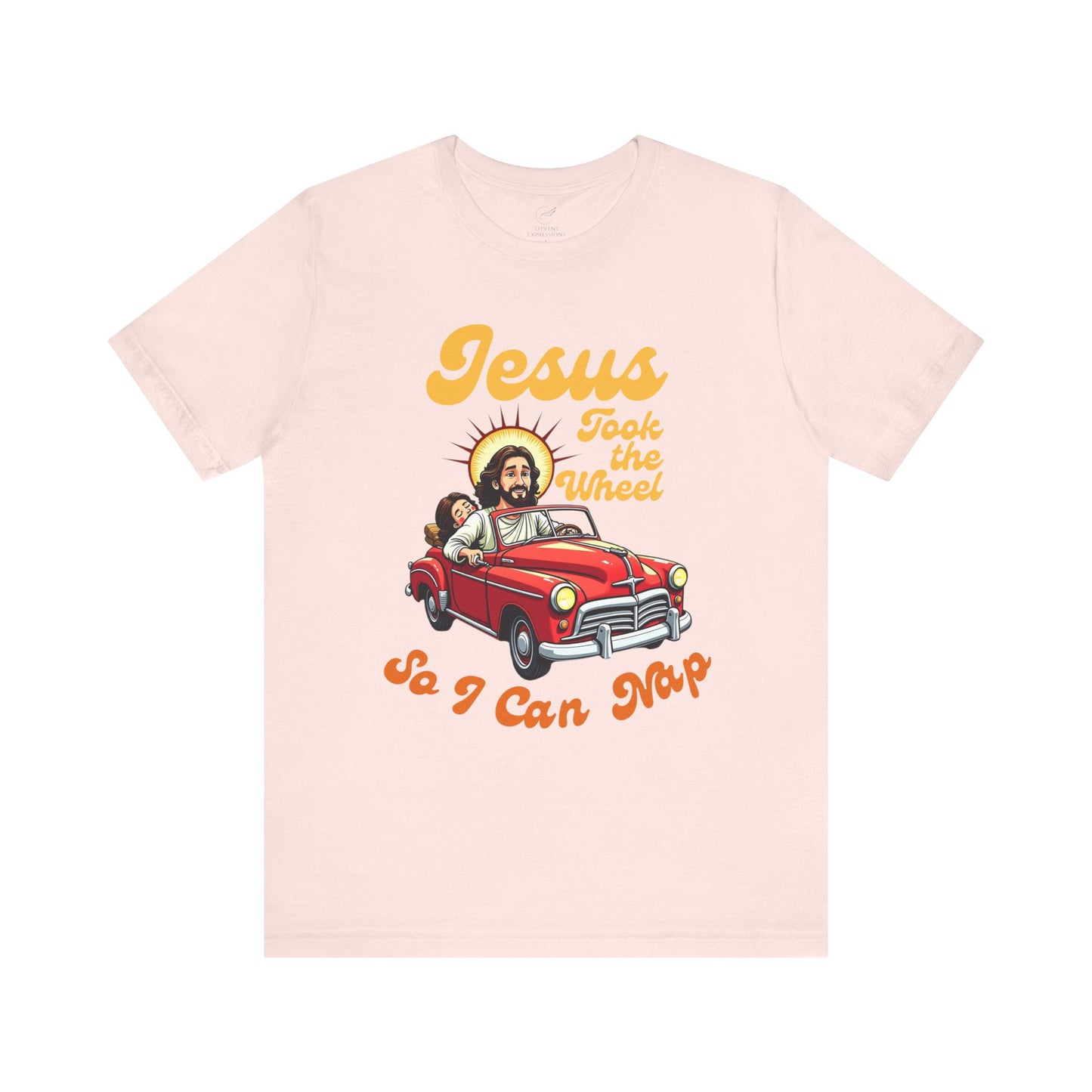 Jesus Took the  Wheel Retro