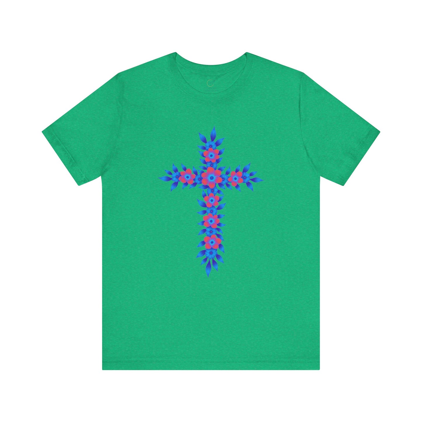 Floral Cross Vibrant