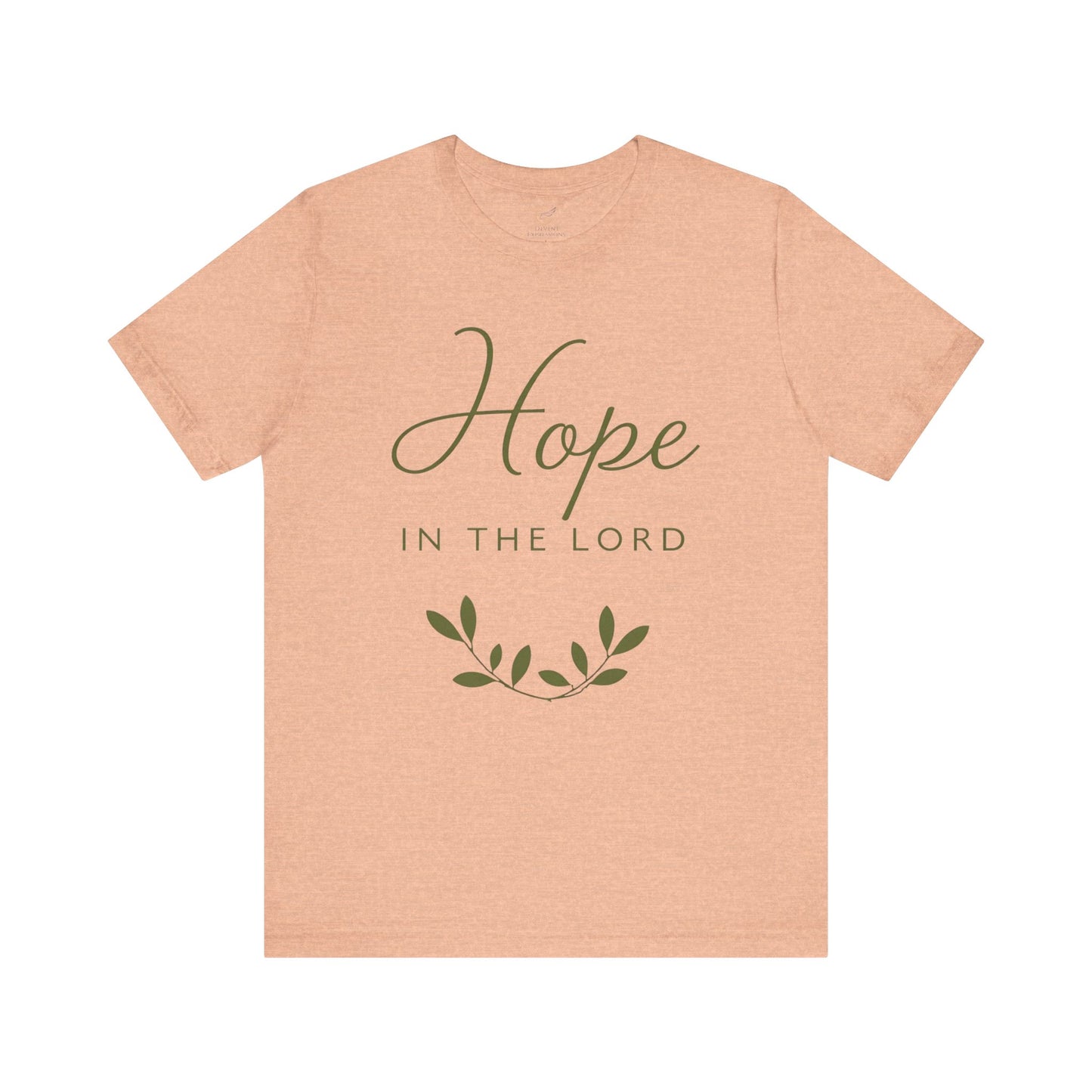 Hope in the Lord Natural Elegance