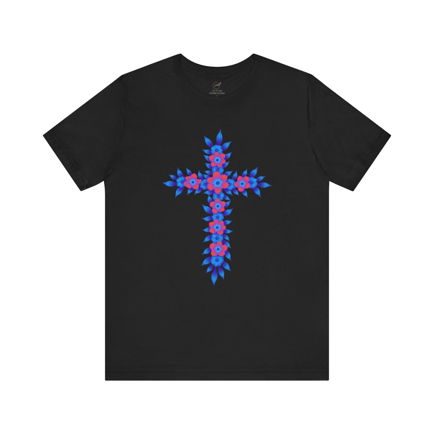 Floral Cross Vibrant