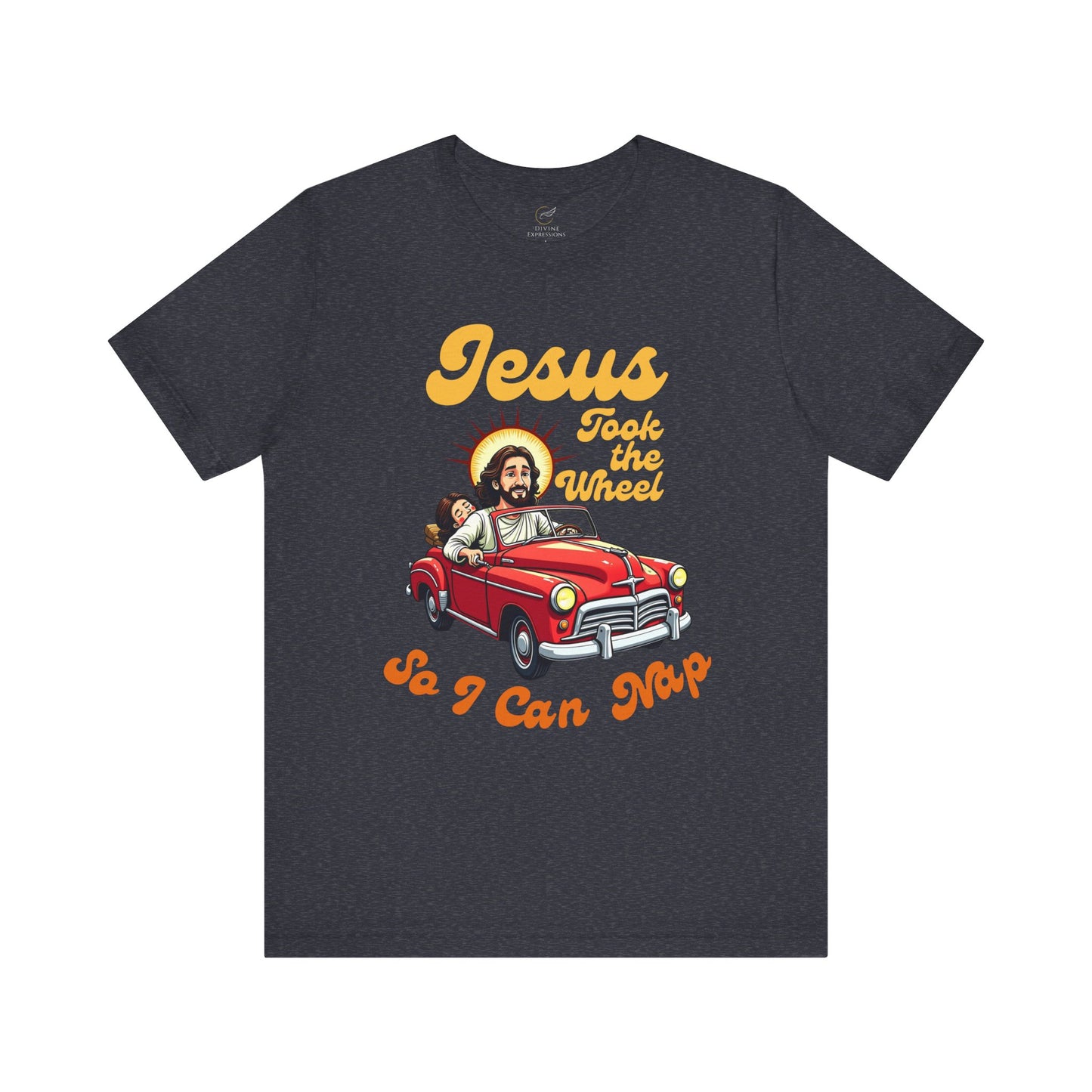 Jesus Took the  Wheel Retro