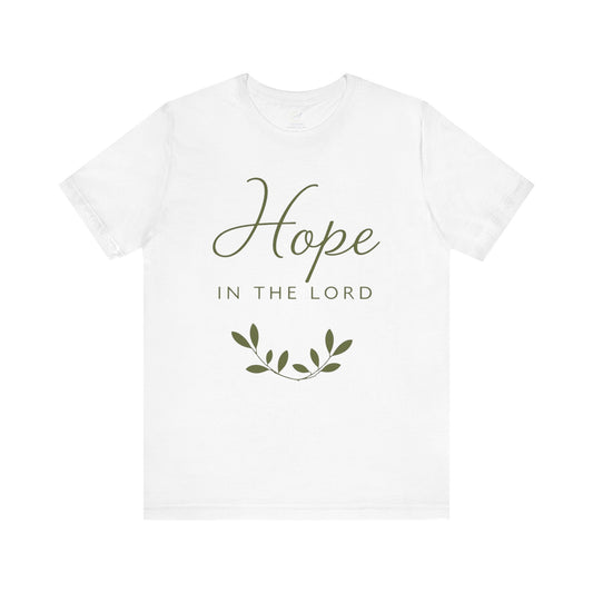 Hope in the Lord Natural Elegance