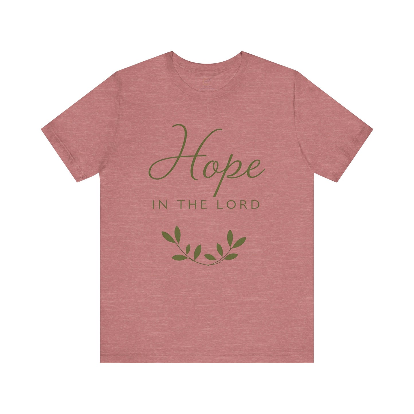 Hope in the Lord Natural Elegance